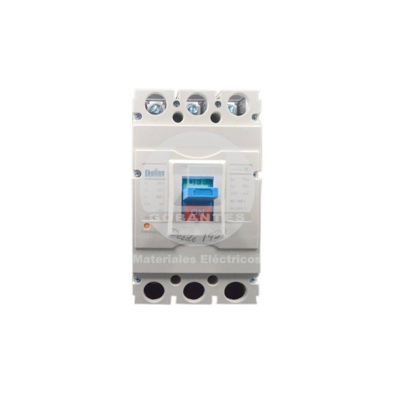 Interruptor Caja Moldeada SDM7-125L/3300 100A 25kA 380V Ekoline