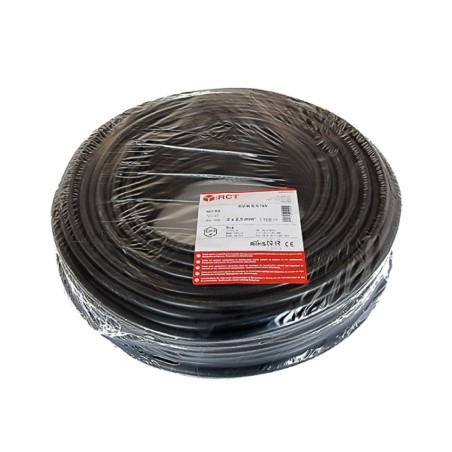 Cable RV-K 2 x 2.5 mm2 0.6/1KV (Rollo 50 mts)
