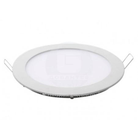 Panel LED Redondo 6W Luz Dia Empotrado C/Driver Ext Ekoline