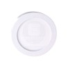 Panel LED Redondo 12W Luz Dia Sobrepuesto C/Driver Ext Ekoline
