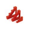Soporte Barra Escalonada 10KV CJ4-30 Roja Ekoline (Multiplo de 2 U)