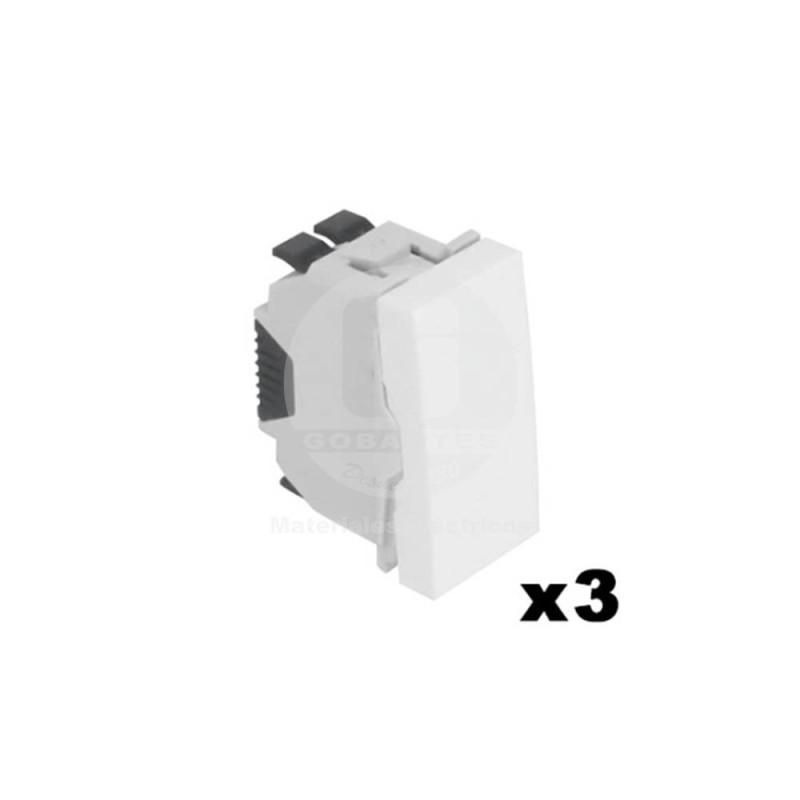 Placa Armada C/Int 9/32 Blanco 41081 ZBR Efapel