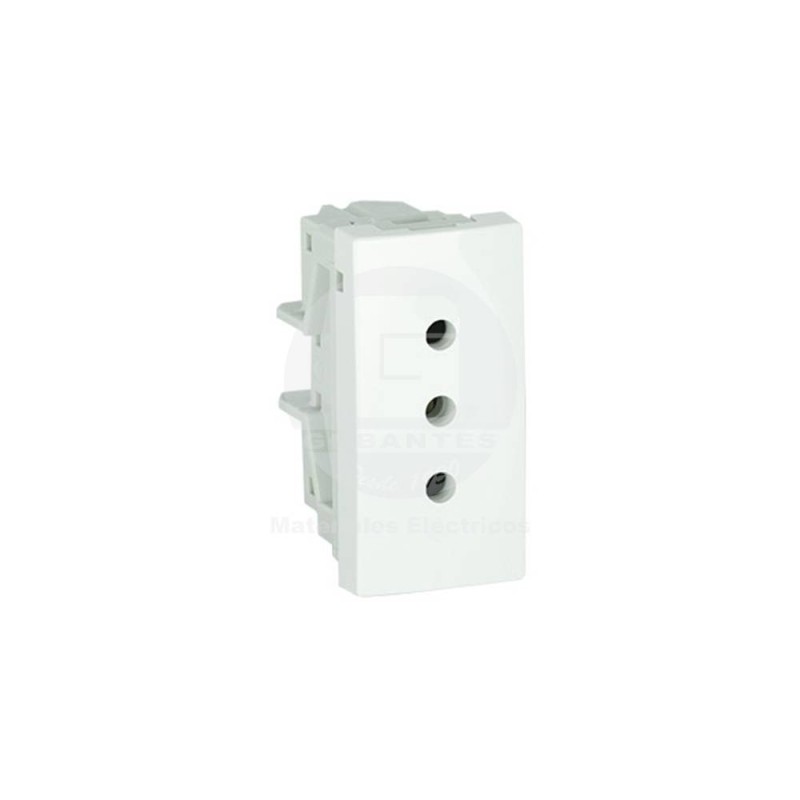 Placa Armada C/Enchufe 2P+T 10A Blanco 41423 ZBR Efapel