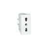 Placa Armada C/Enchufe 2P+T 10/16A Blanco 41421 ZBR Efapel
