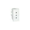 Modulo Enchufe 2P+T 10A Blanco 45423 SBR Efapel