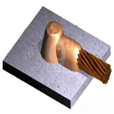 Molde Estructura H a 2/0 AWG Ultraweld