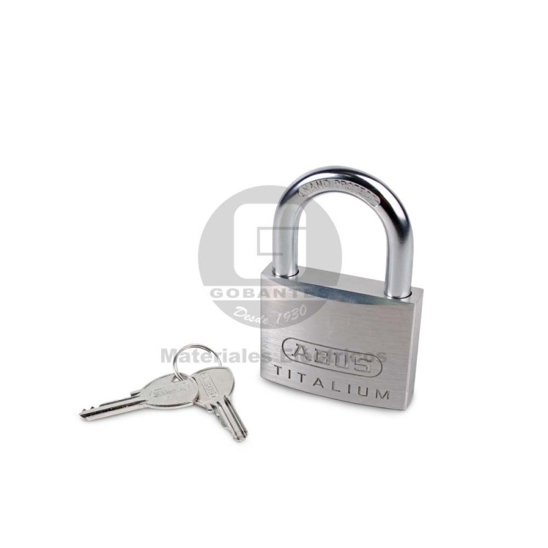 Candado Aluminio Macizo Titalium 64Ti/60