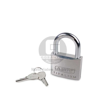Candado Aluminio Macizo Titalium 64Ti/60