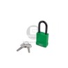 Candado Bloqueo Dieléctrico Arco 40 mm Verde