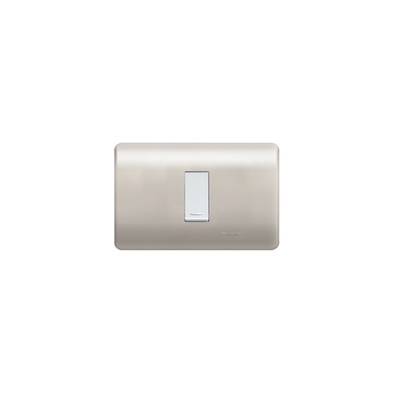 Placa Armada Simple C/Interruptor 9/24 Millan/Blanco