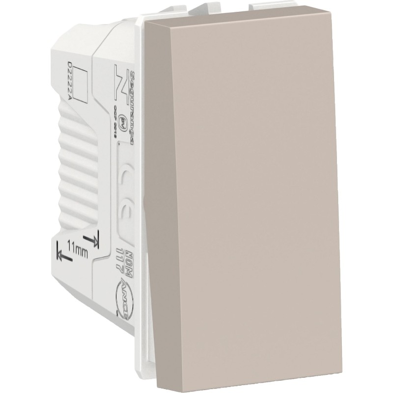 Interruptor 9/24 16A 250V Beige