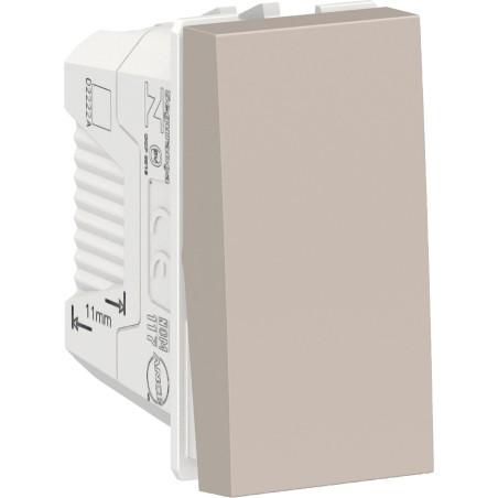 Interruptor 9/24 16A 250V Beige