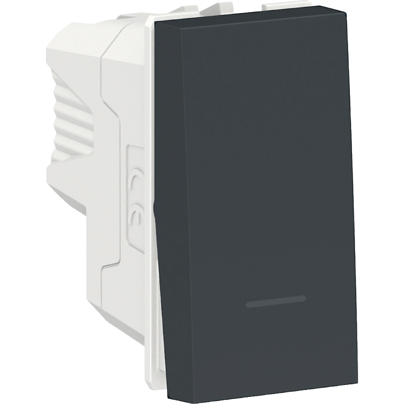 Interruptor Cruzamiento 10A 250V Grafito
