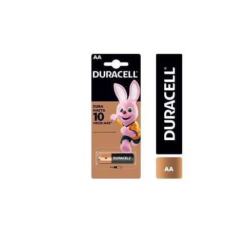 Pila Duracell Alcalinas Tipo AA (1 Unidad)