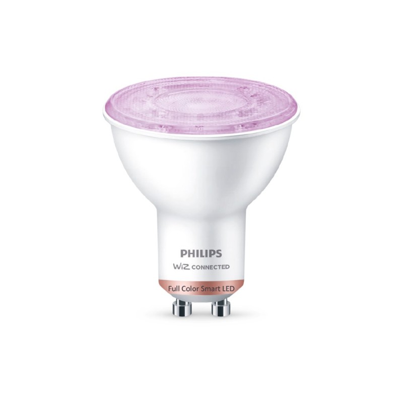 Ampolleta LED Inteligente GU10 Wiz Wifi 5W RGB Philips