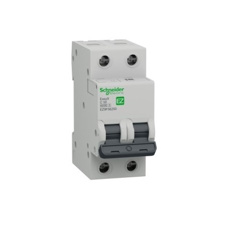Interruptor Automatico Easy9 2P 50A 6kA Curva C