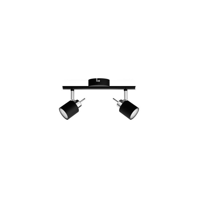 Foco LED Spot Dirigible Meranti 2 x 35W Negro Philips