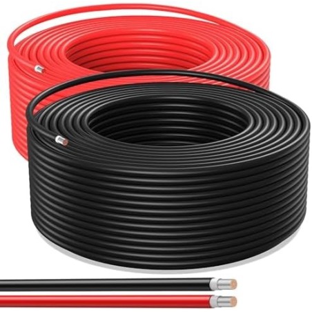 (FV) Cable Solar H1Z2Z2-K 4mm Negro Ekoline
