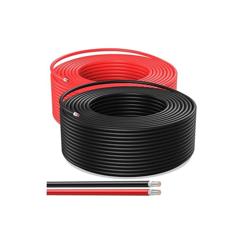 (FV) Cable Solar H1Z2Z2-K 6mm Negro Ekoline