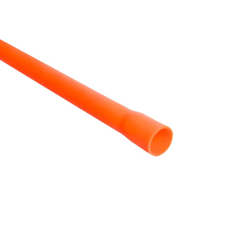 Tubo Conduit PVC Naranja 25 x 3 m Clase III