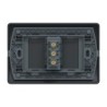 Placa Genesis Armada C/Tomacorriente 10/16A 2P+T - Black