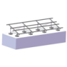 (FV) Base a piso frontal/posterior (Biposte)
