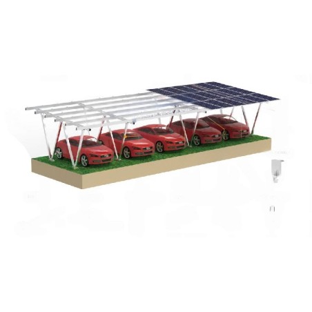 (FV) Riel aluminio R11 5800mm UI (Carport)