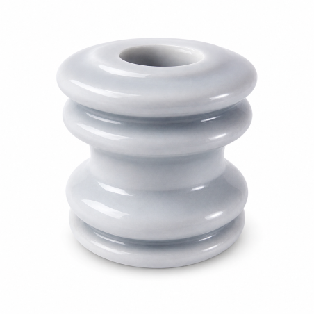 Aislador Carrete Grande (79 x 76 mm) Ekoline