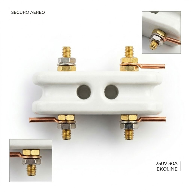Seguro Aereo 250V 30A Ekoline
