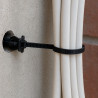 Amarra de Empuje (Muro) Negra 100 x 2.5 mm Ekoline