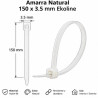 Amarra Natural 100 x 2.5 mm Ekoline