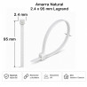 Collarín Colring 2.4 x 95 mm Legrand