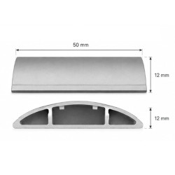 Pasada Piso 50 x 12 mm Gris 10110 CCZ Efapel