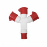 Hembra Volante Triple 3P+T 32A IP-44 380V Ekoline