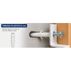 Tarugo Plástico 6 mm Ekoline