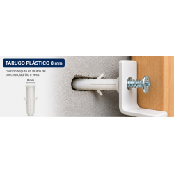 Tarugo Plástico 8 mm Ekoline
