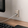 Cargador USB 1A 5V Sinthesi 17 Beige