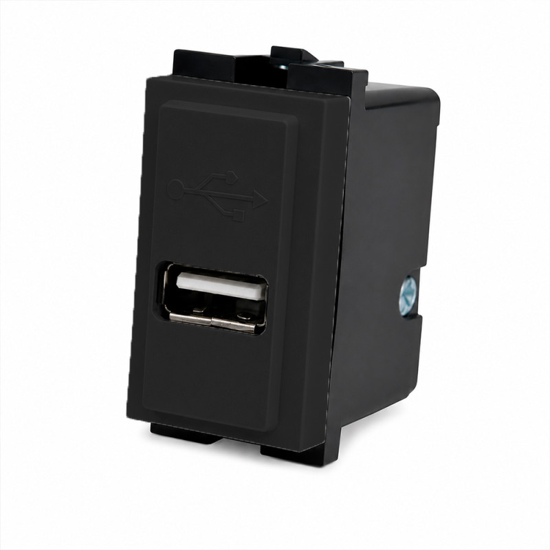 Cargador USB 1A 5V Sinthesi 17 Noir