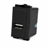 Cargador USB 1A 5V Sinthesi 17 Noir