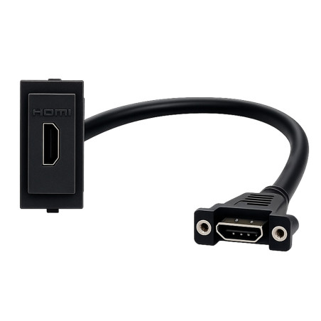 Conector HDMI Cordon 25 cm Sinthesi 44 Carbón