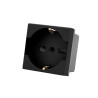Enchufe 2P+T Schuko 16A 250V Sinthesi 44 Carbón