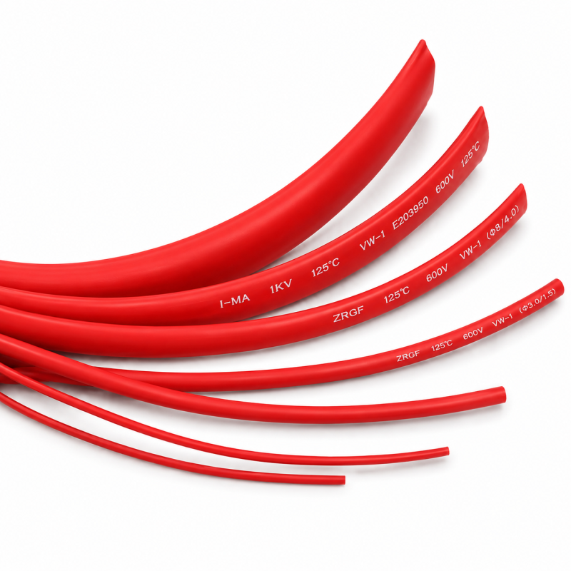 Tubo Termocontraíble DRS 18 (18-9 mm) Rojo Ekoline