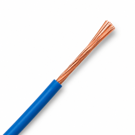 Cable Automotriz 16 AWG Azul Ekoline (Rollo 100 mts)