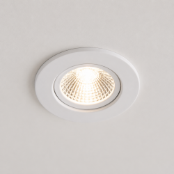 Foco Redondo Fijo Blanco P/GU-5.3 Ekoline