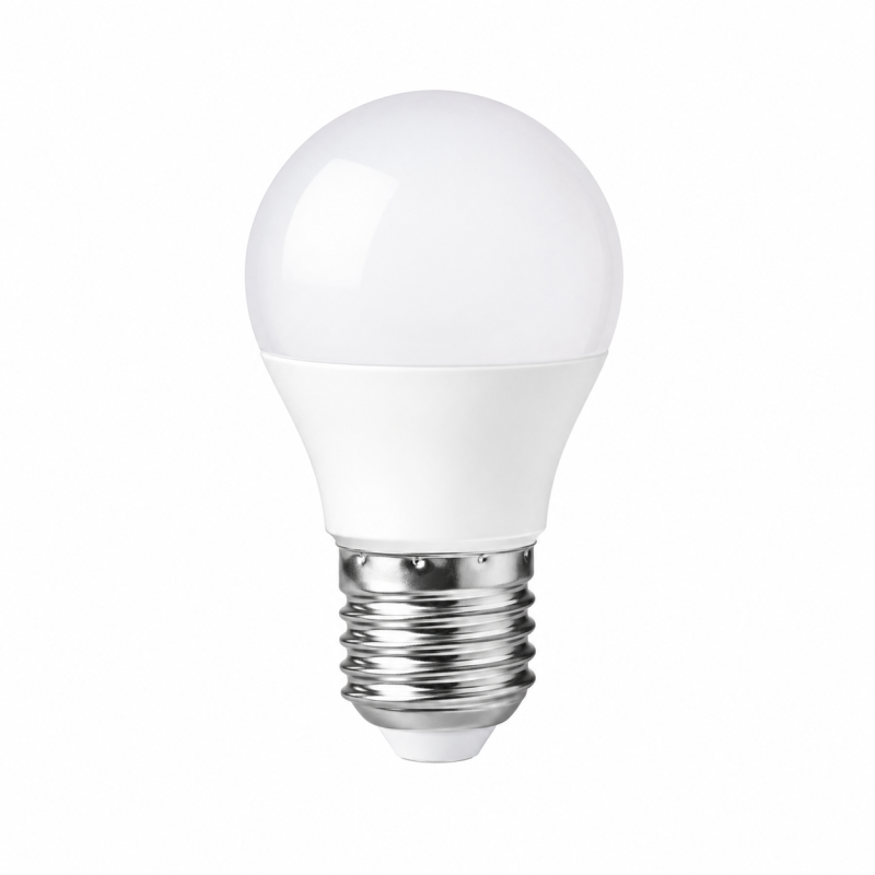 Ampolleta LED Bola 5W E-27 Luz Día Ekoline