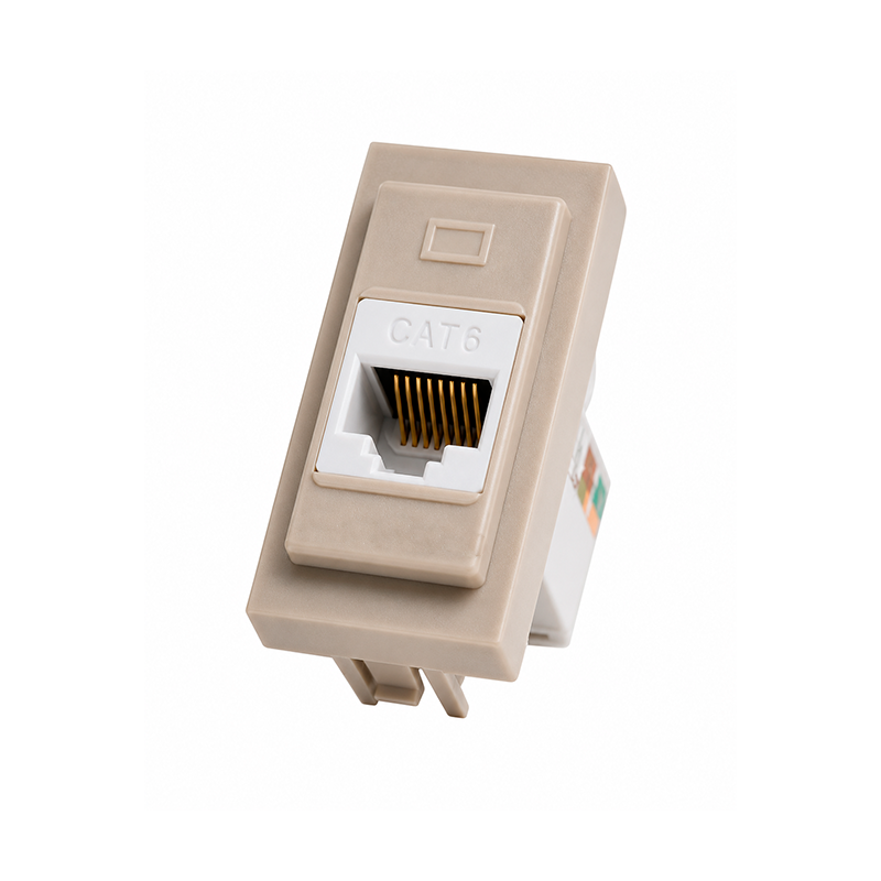 Toma Datos RJ45 Cat 6 Sinthesi 17 Beige