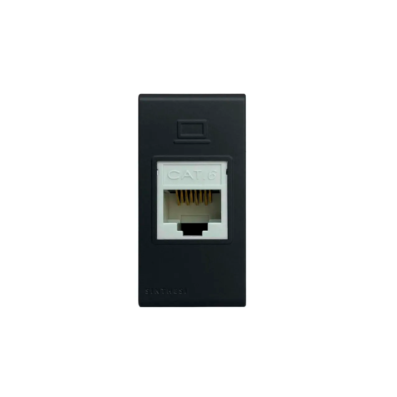Toma Datos RJ45 Cat 6 Sinthesi 22 Noir