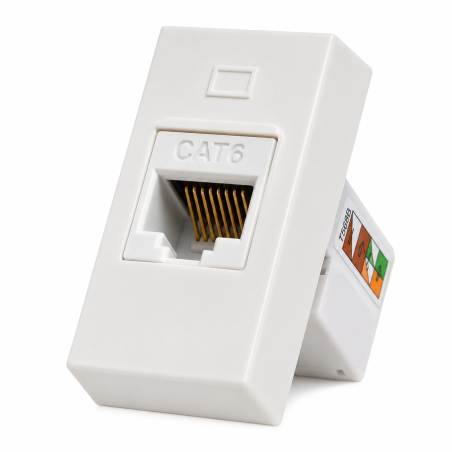 Toma Datos RJ45 Cat 5E Sinthesi 17 Blanco