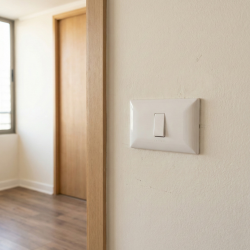 Pulsador Timbre 16A 250V Sinthesi 17 Blanco