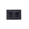 Pulsador Timbre 16A 250V Sinthesi 17 Noir